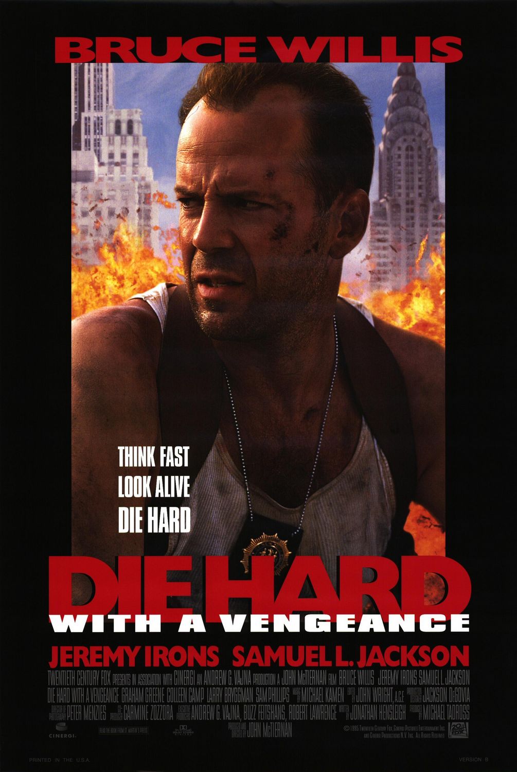 Die Hard with a Vengeance (1995) Film Plot